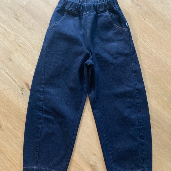 Le Bon Shoppe Arc Pants in Raw Denim - Picture 2 of 6